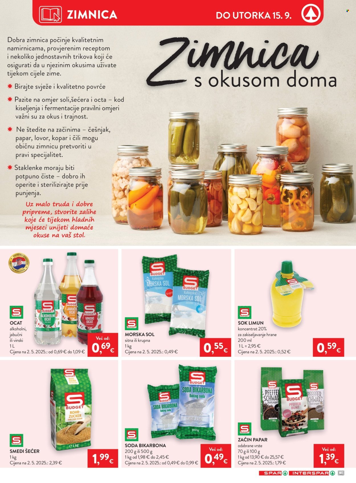 INTERSPAR katalog - Od srijede 09.09.2026.