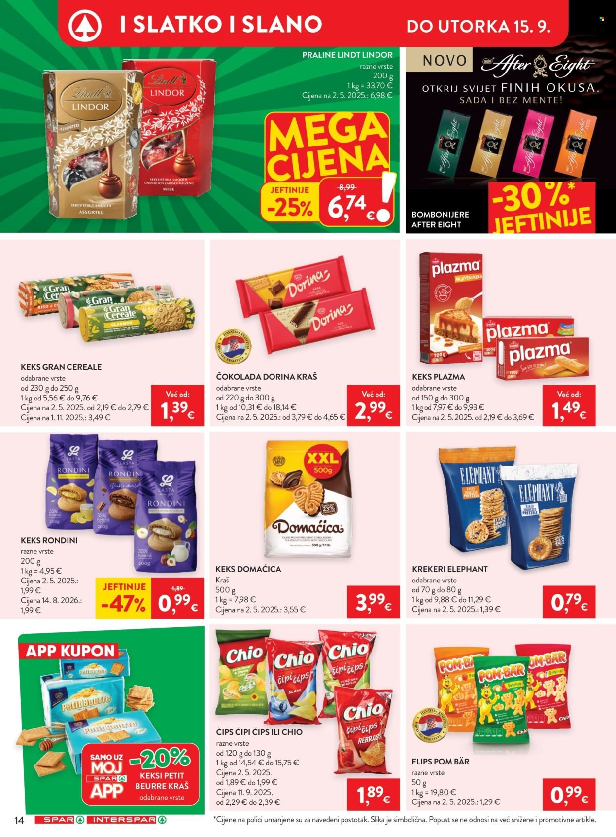 INTERSPAR katalog - Od srijede 09.09.2026.