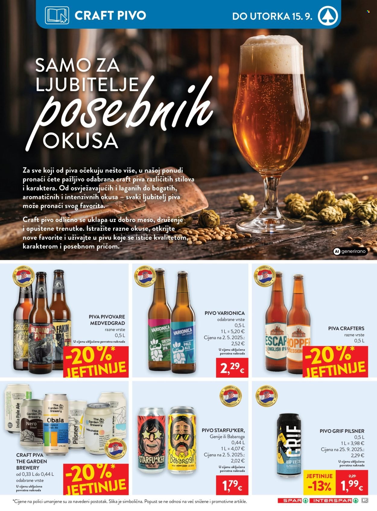 INTERSPAR katalog - Od srijede 09.09.2026.