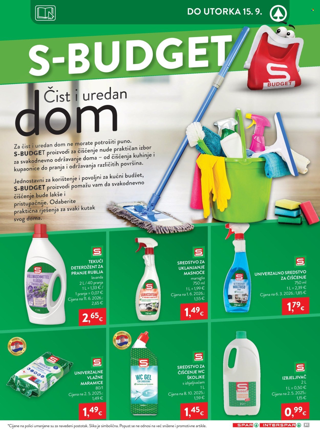 INTERSPAR katalog - Od srijede 09.09.2026.