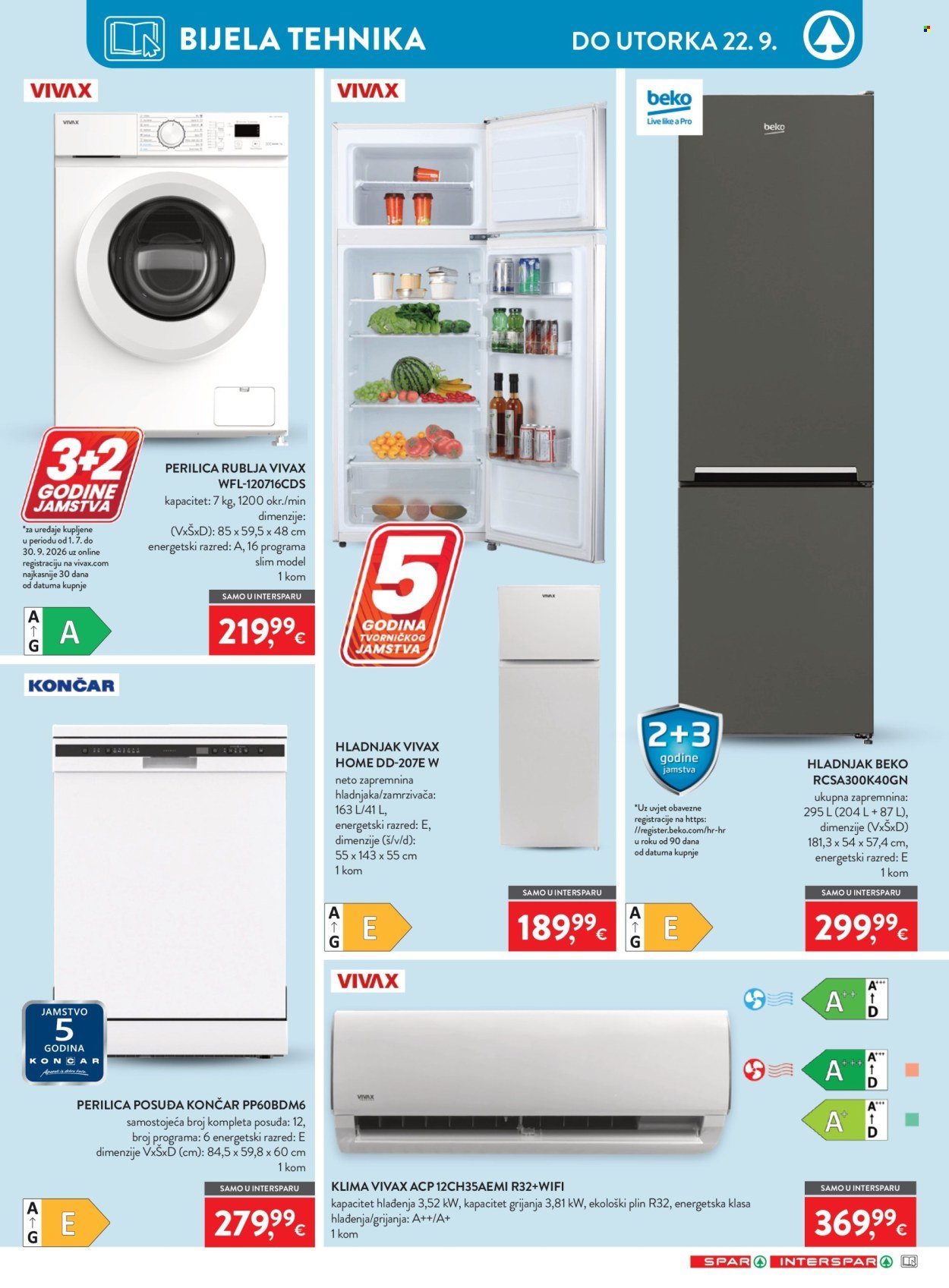 INTERSPAR katalog - Od srijede 09.09.2026.