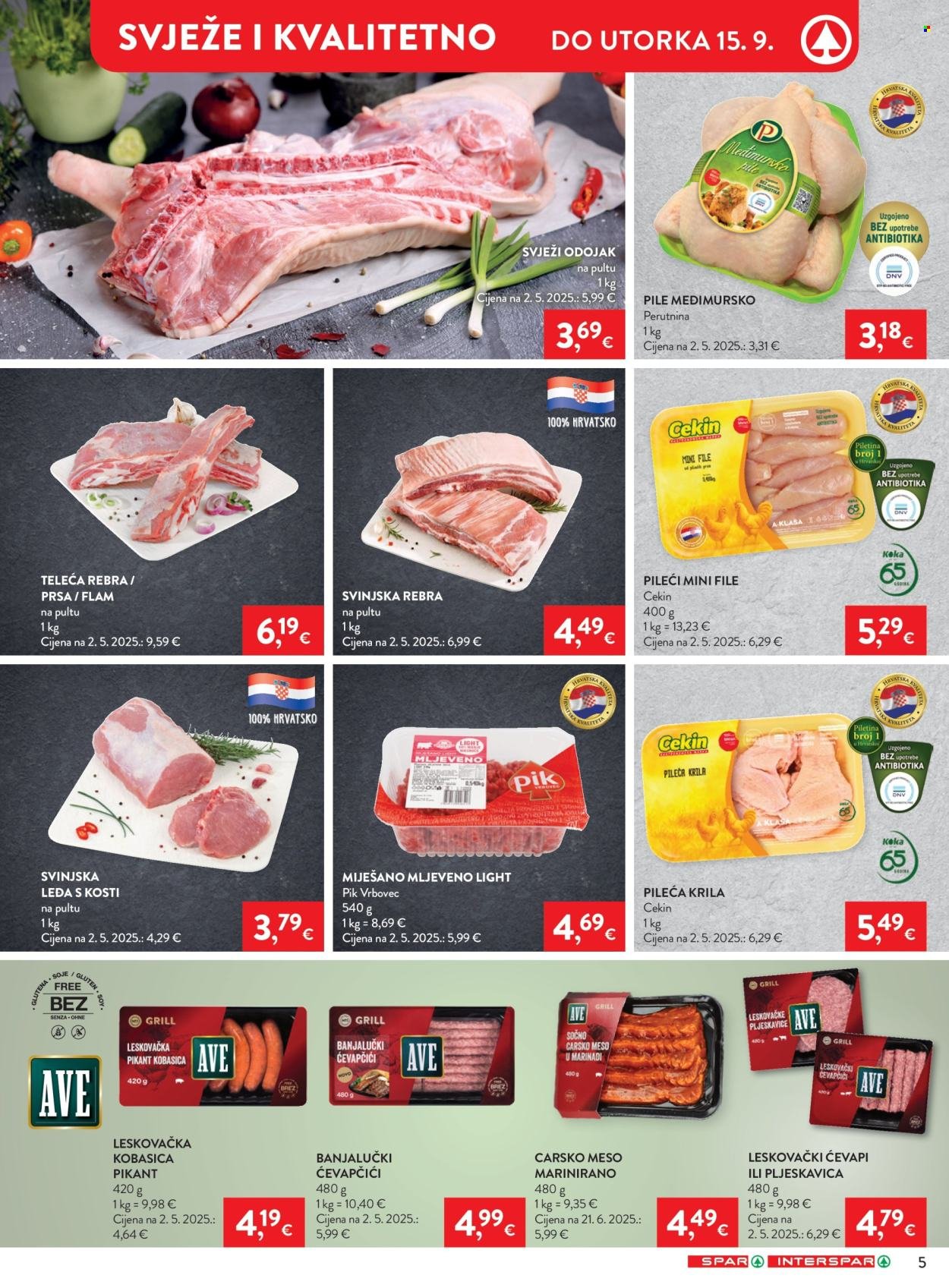 INTERSPAR katalog - Od srijede 09.09.2026.