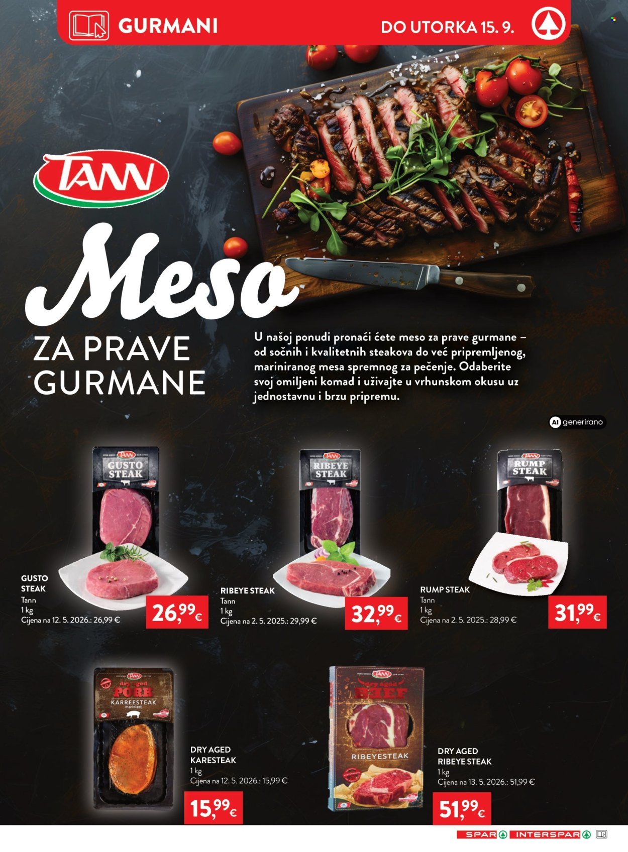 INTERSPAR katalog - Od srijede 09.09.2026.