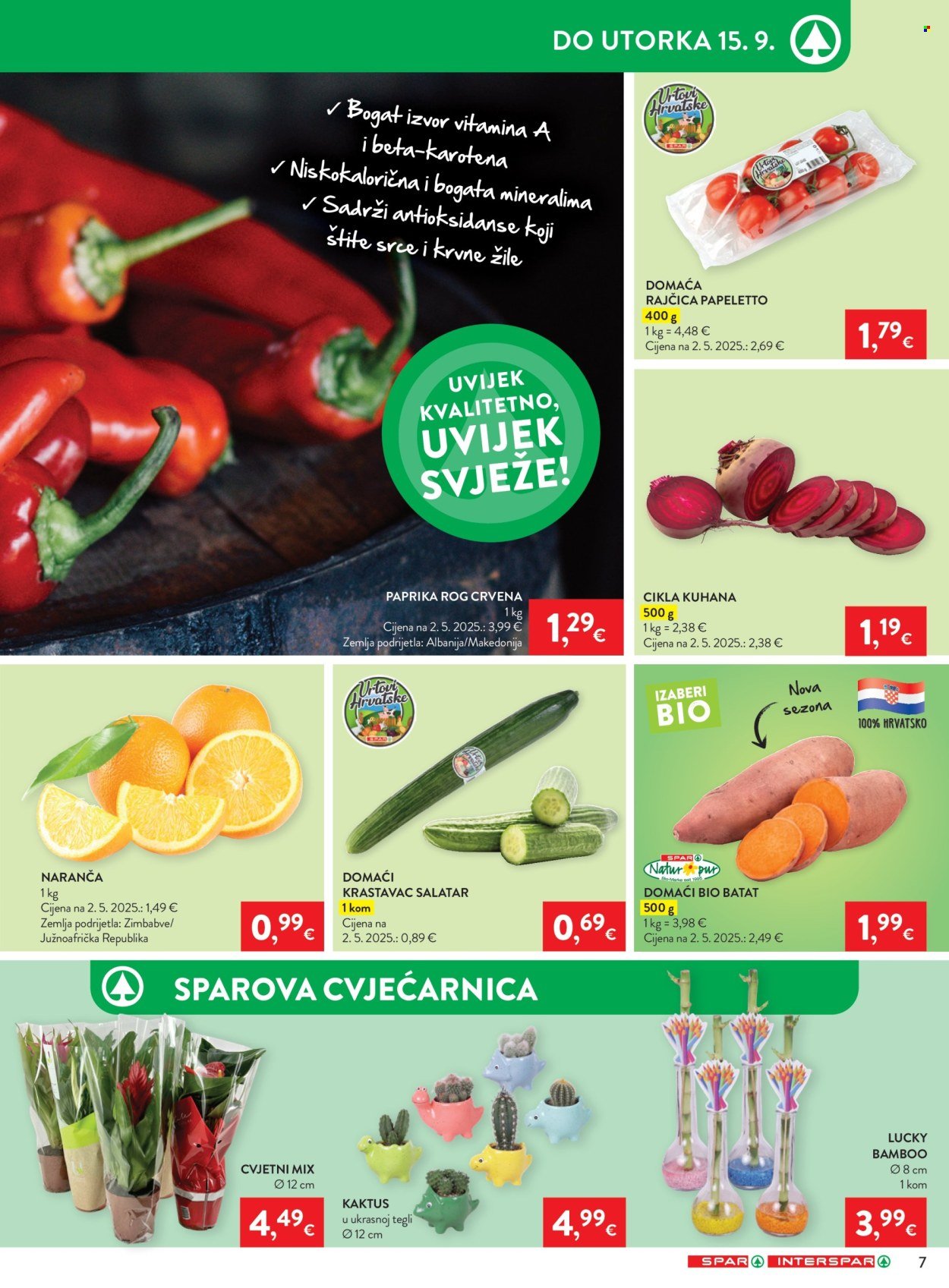 INTERSPAR katalog - Od srijede 09.09.2026.