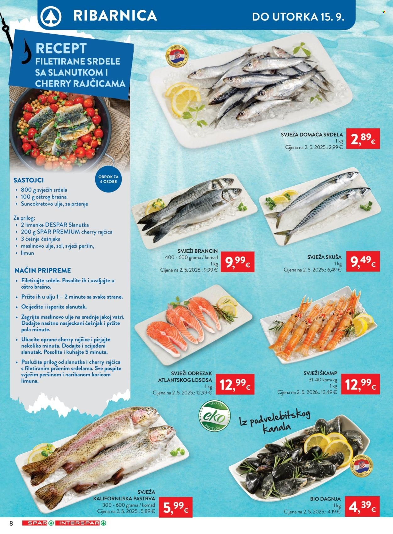 INTERSPAR katalog - Od srijede 09.09.2026.
