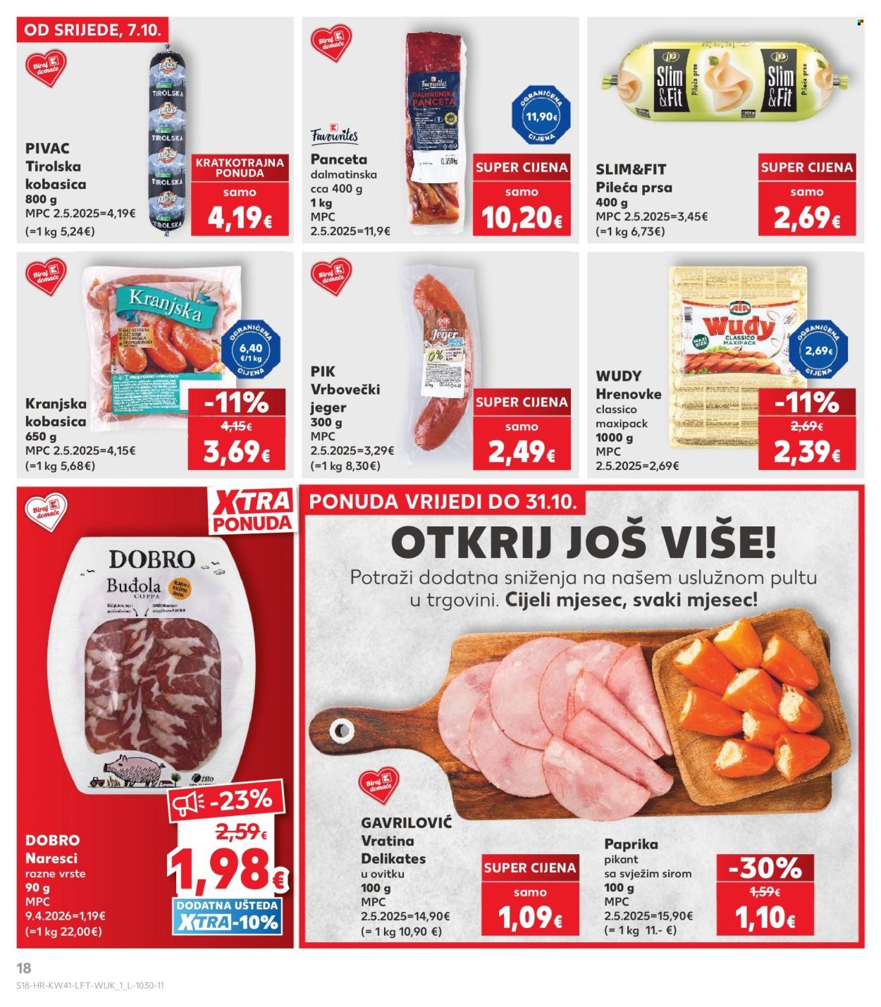 KAUFLAND katalog - Od srijede 07.10.2026.