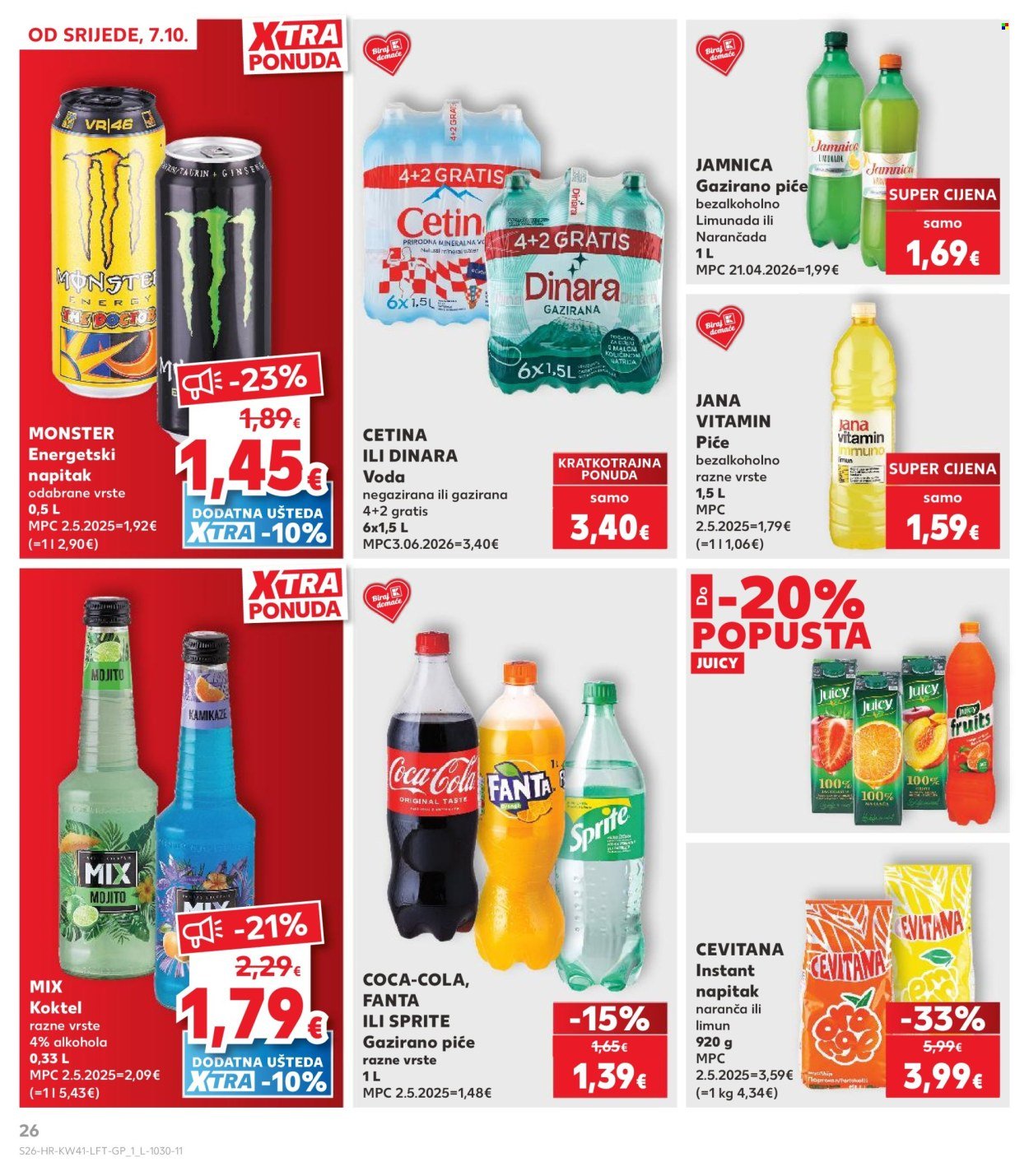 KAUFLAND katalog - Od srijede 07.10.2026.