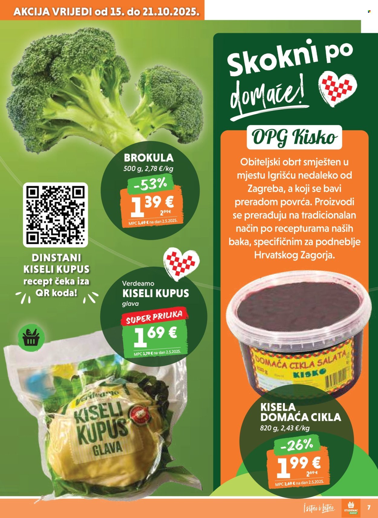 STUDENAC katalog - Od srijede 15.10.2025.