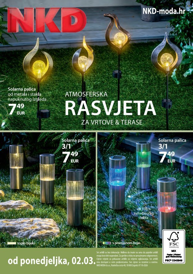 NKD katalog - Ožujak 2026