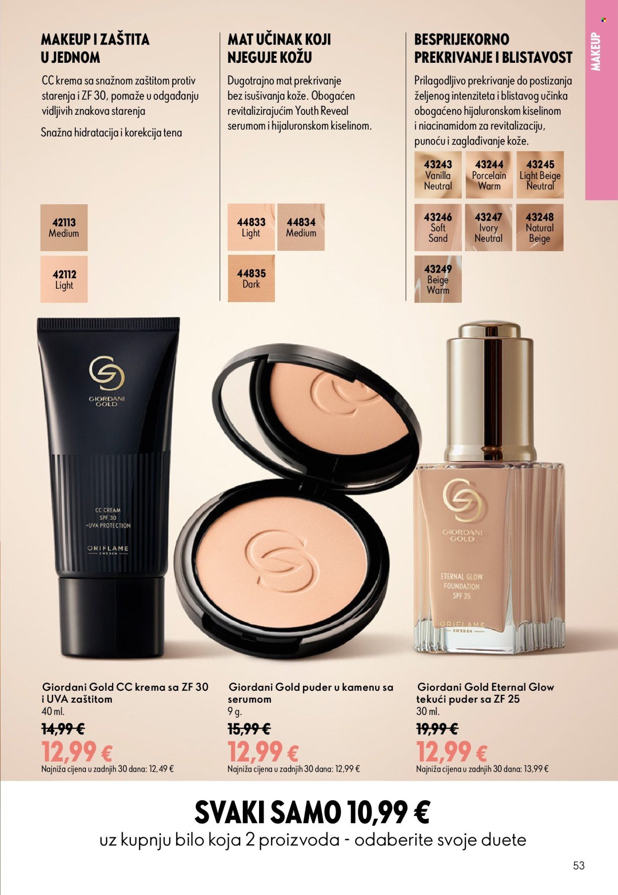 ORIFLAME katalog - Niche Mirise