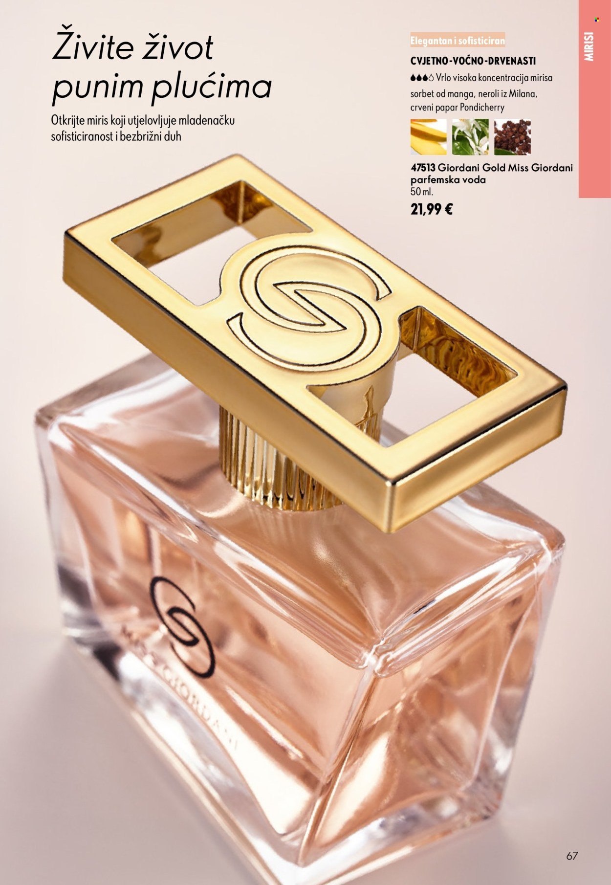 ORIFLAME katalog - Niche Mirise