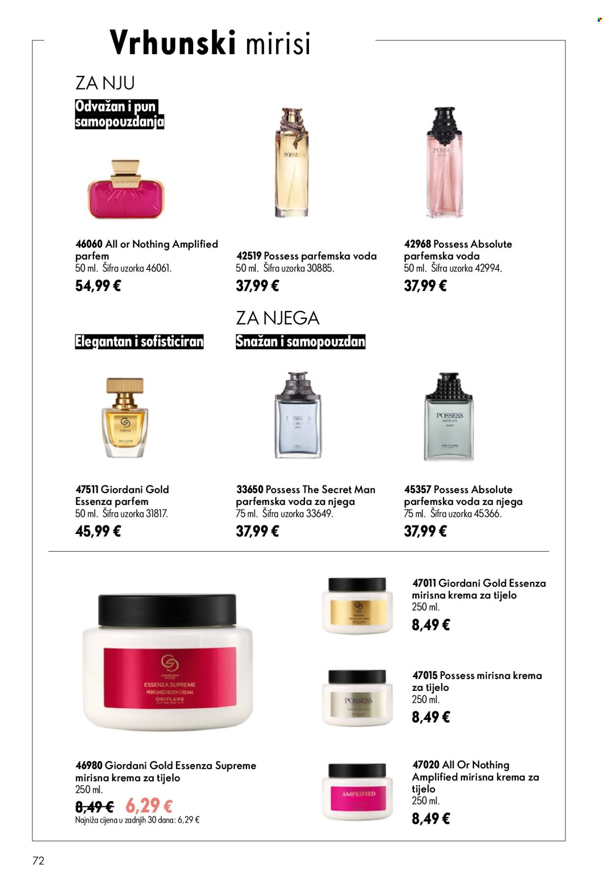 ORIFLAME katalog - Niche Mirise