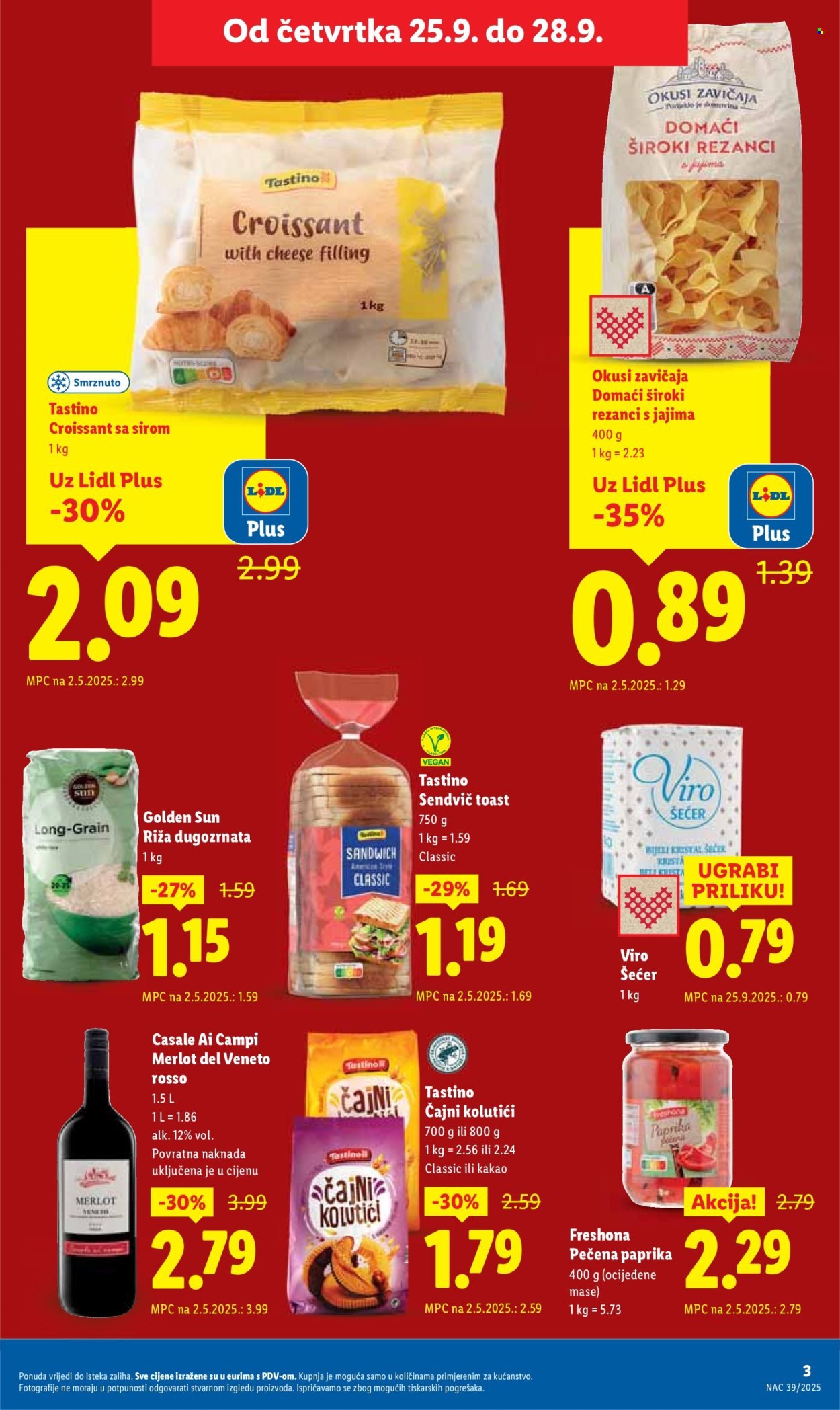 LIDL katalog - Od četvrtka 25.09.2025.