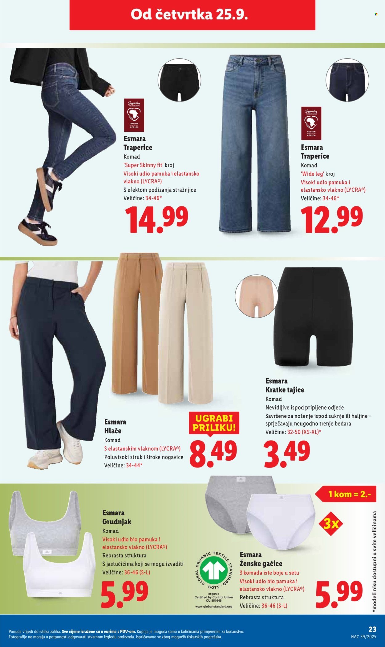 LIDL katalog - Od četvrtka 25.09.2025.