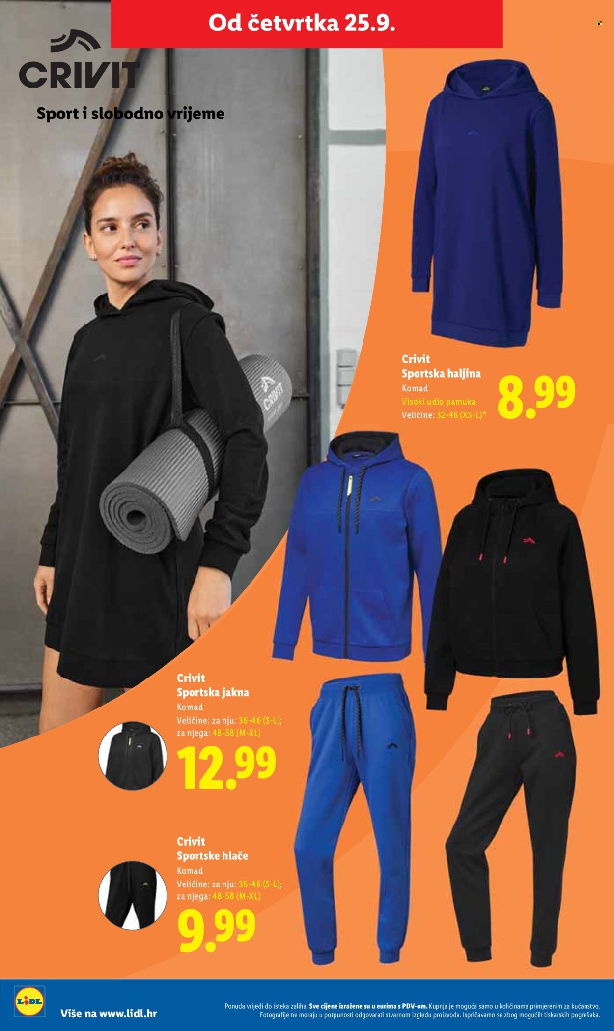LIDL katalog - Od četvrtka 25.09.2025.