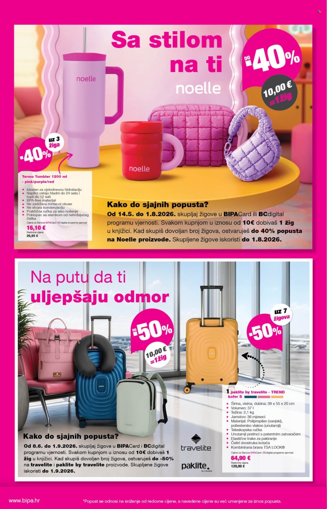 BIPA katalog - Topla preporuka za sunčane dane