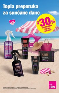 BIPA katalog - Topla preporuka za sunčane dane