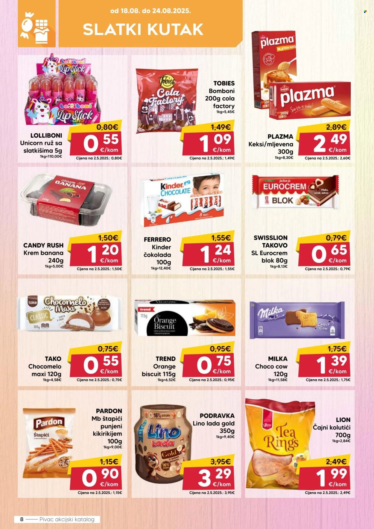 PIVAC katalog - Od ponedeljka 18.08.2025.