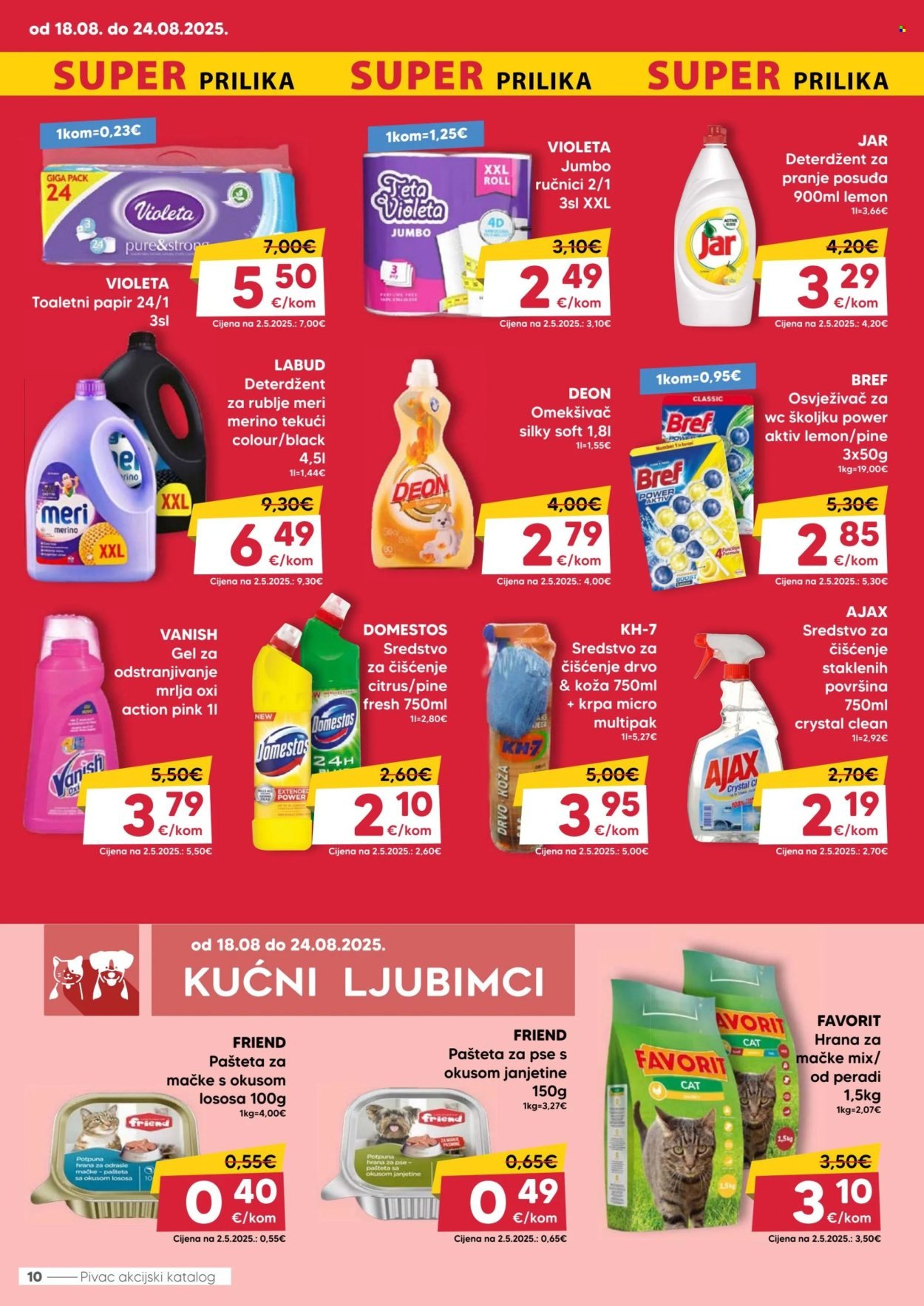 PIVAC katalog - Od ponedeljka 18.08.2025.