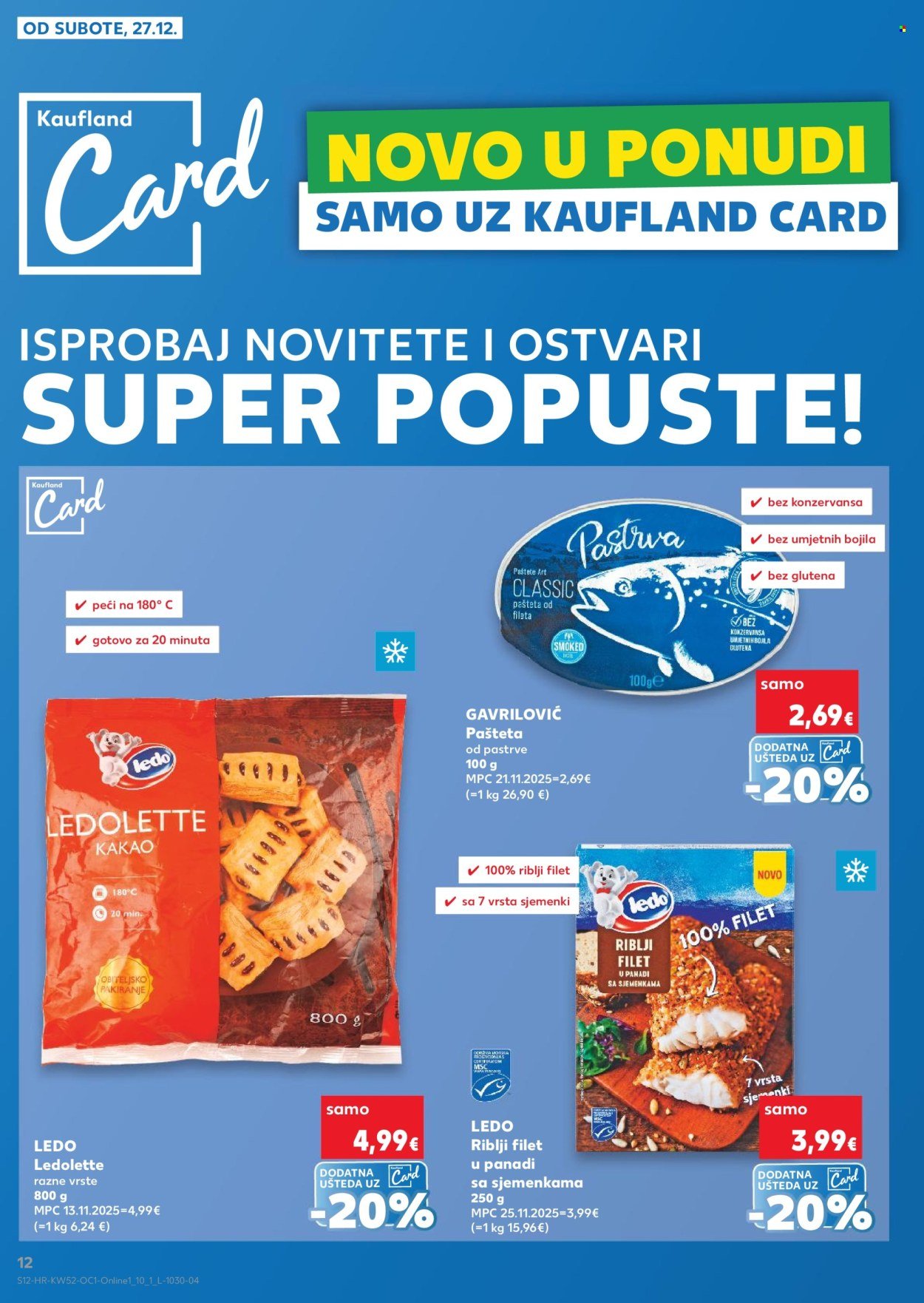 KAUFLAND katalog - Od subote 27.12.2025.