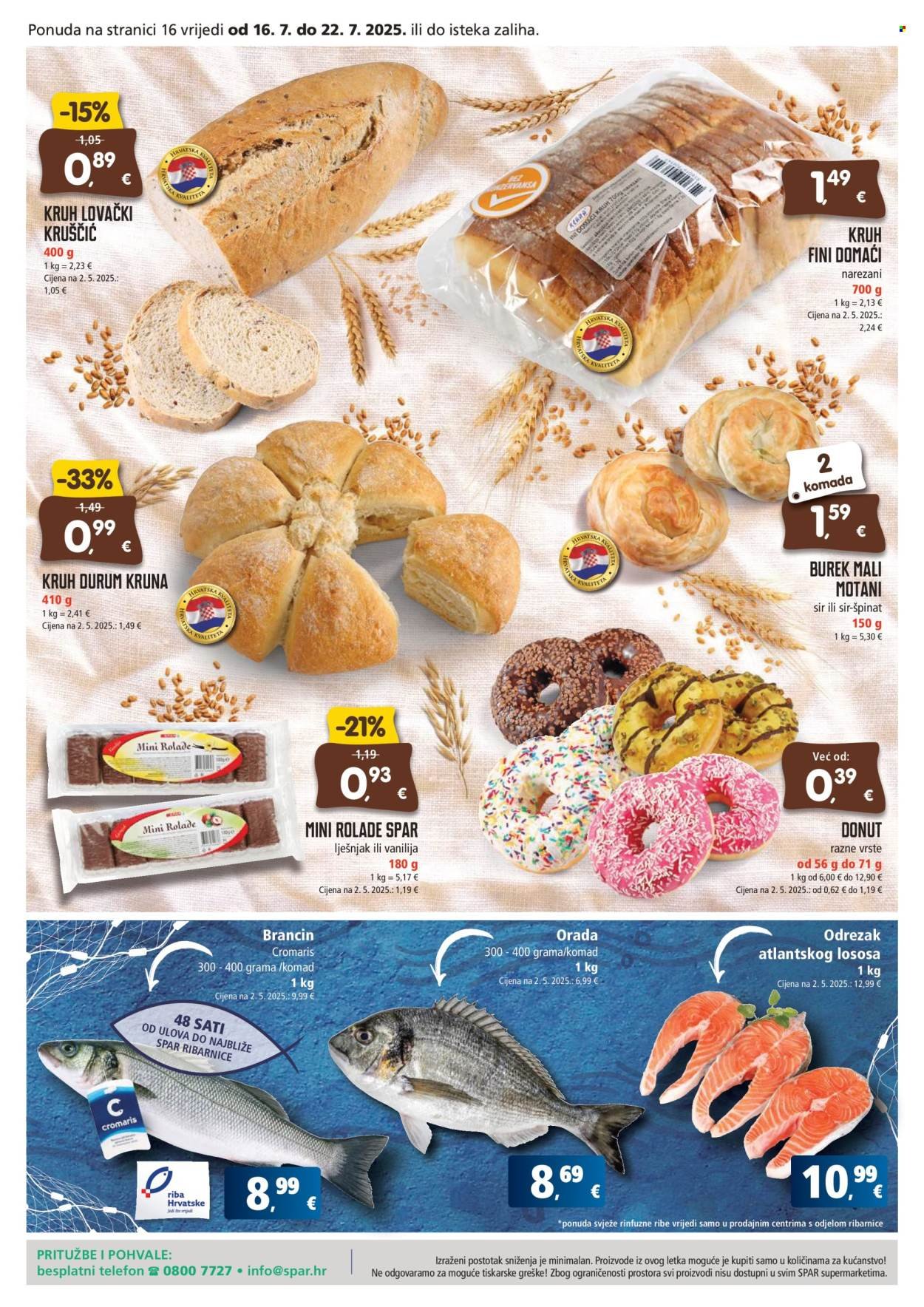 SPAR katalog - Od srijede 16.07.2025.