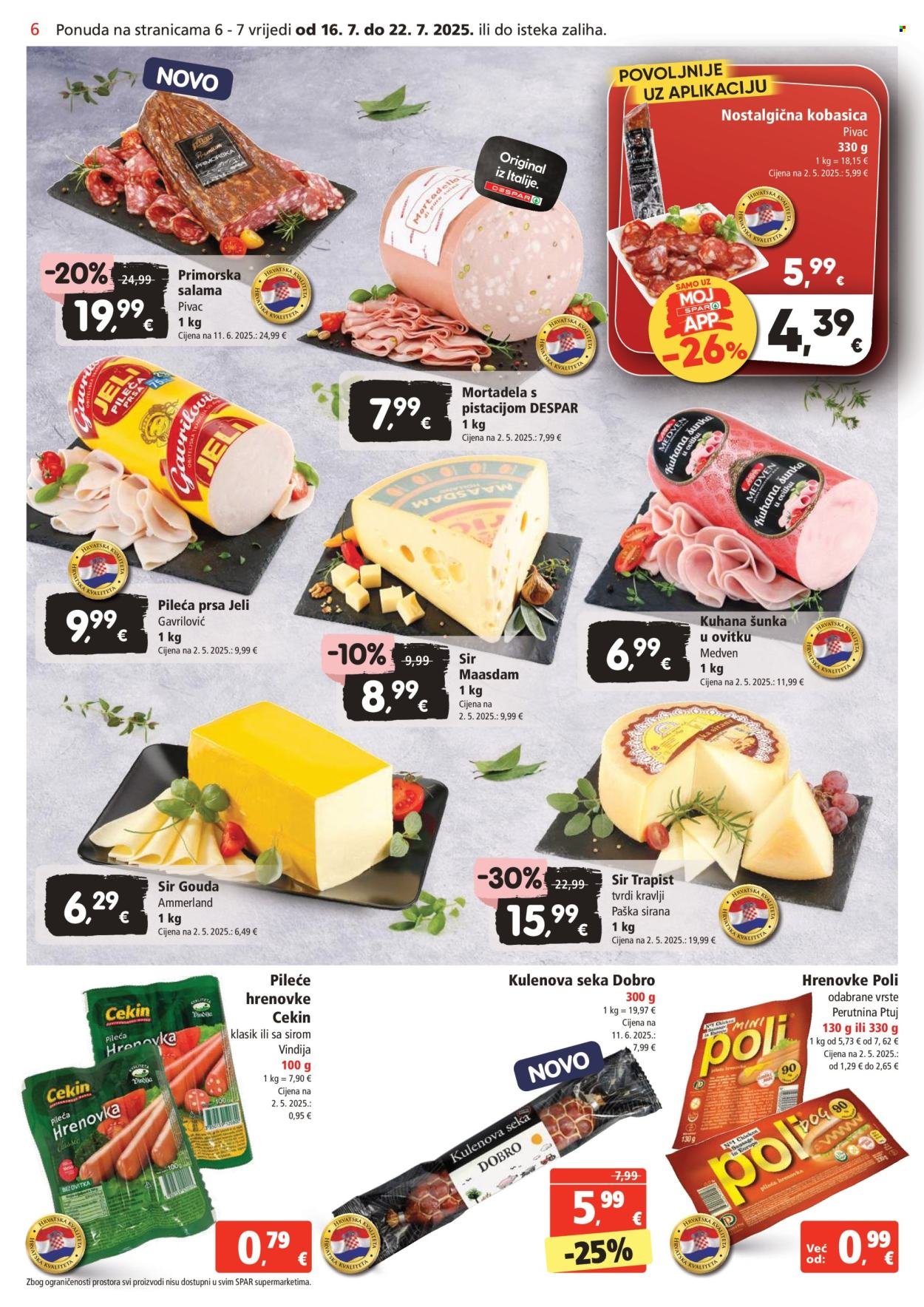 SPAR katalog - Od srijede 16.07.2025.