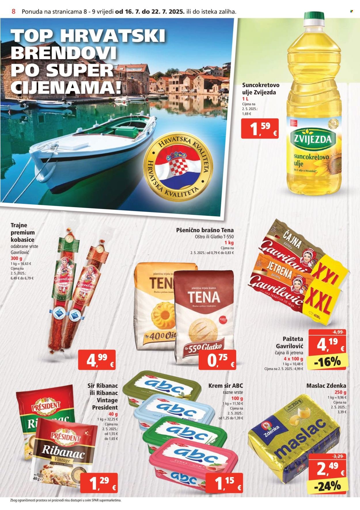SPAR katalog - Od srijede 16.07.2025.