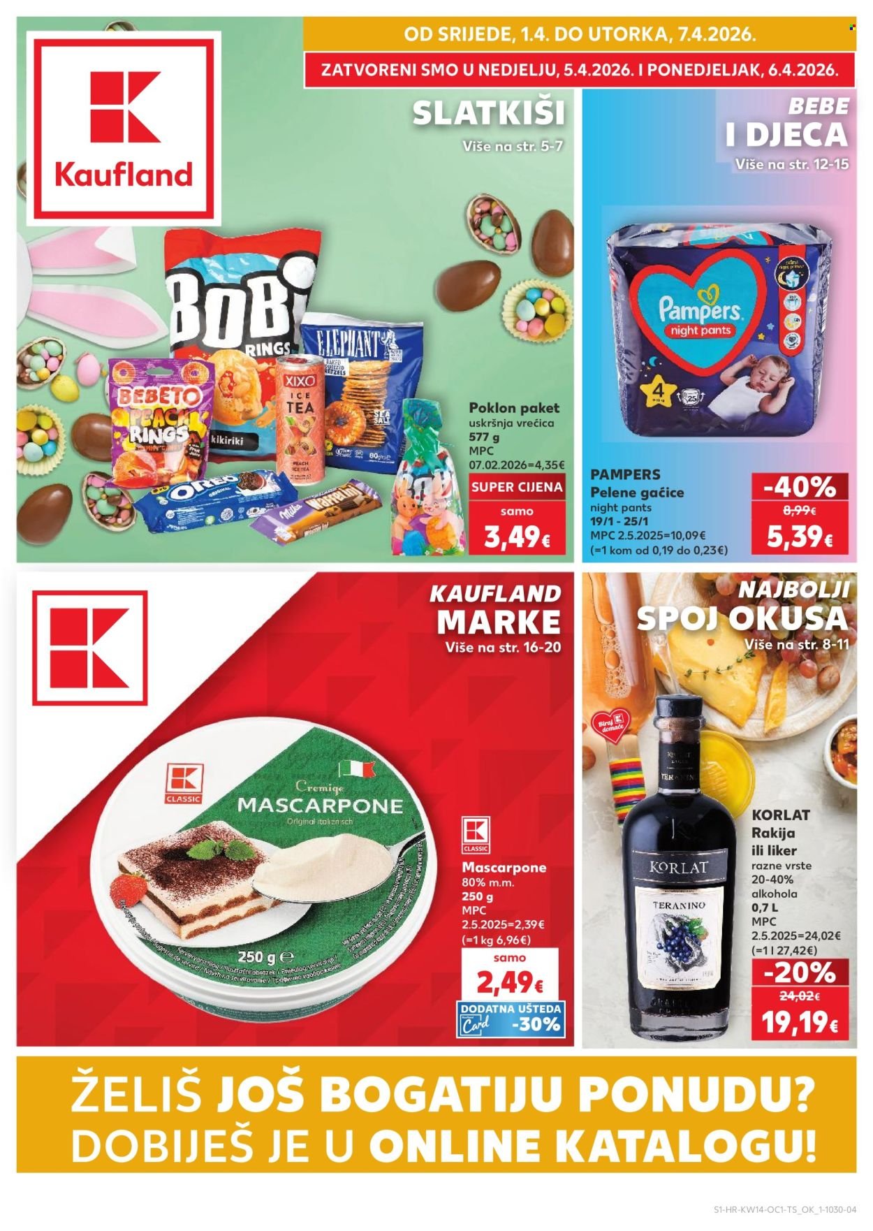 KAUFLAND katalog - Od srijede 01.04.2026.