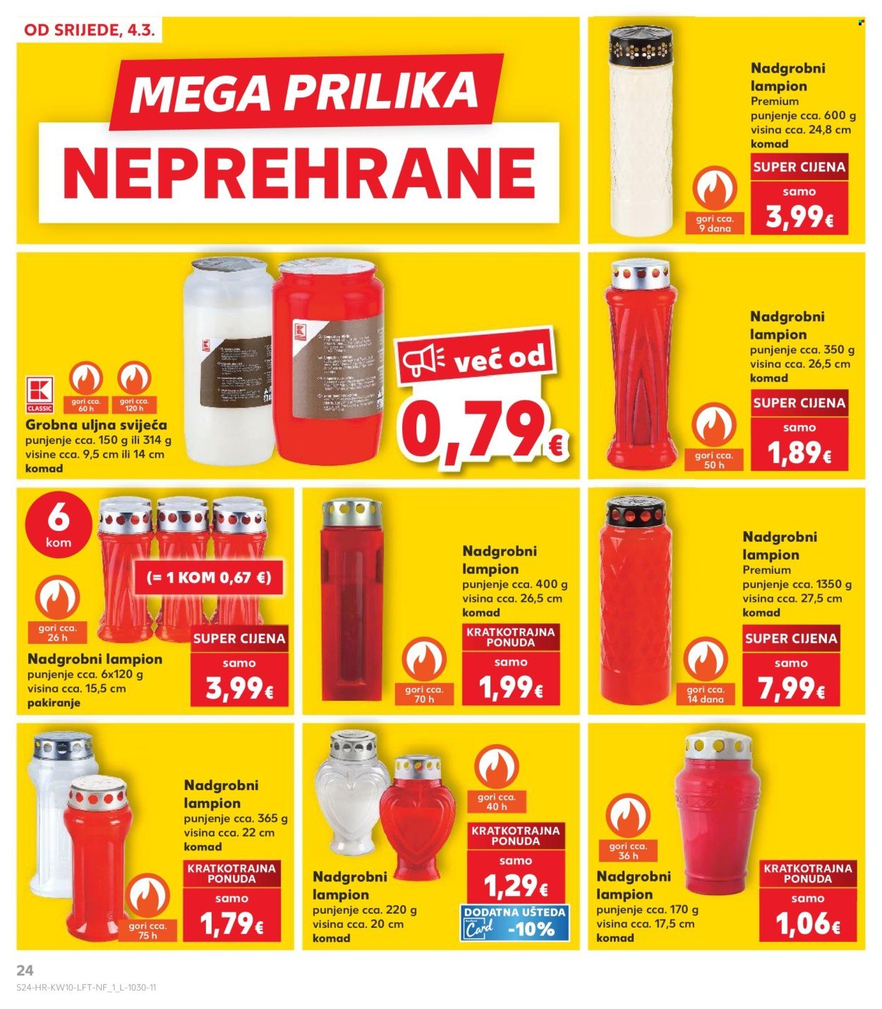 KAUFLAND katalog - Od srijede 04.03.2026.