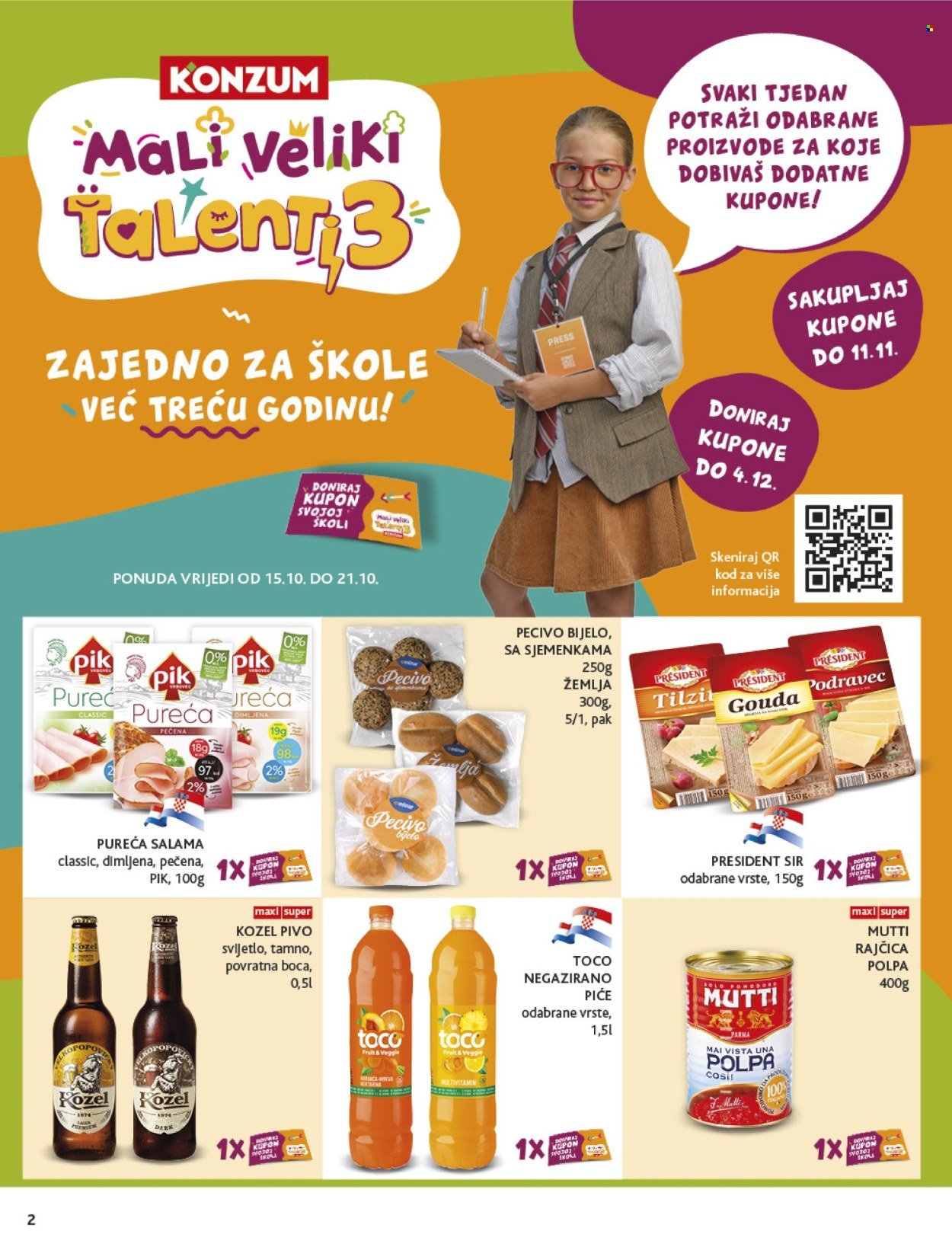 KONZUM katalog - Od srijede 15.10.2025.