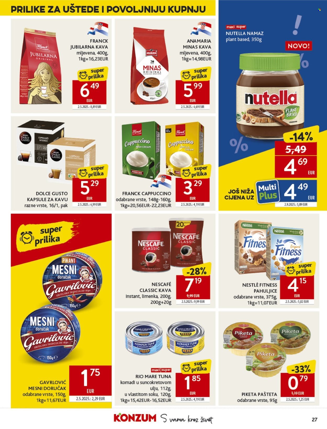 KONZUM katalog - Od srijede 15.10.2025.