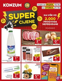 KONZUM katalog - Od srijede 15.10.2025.