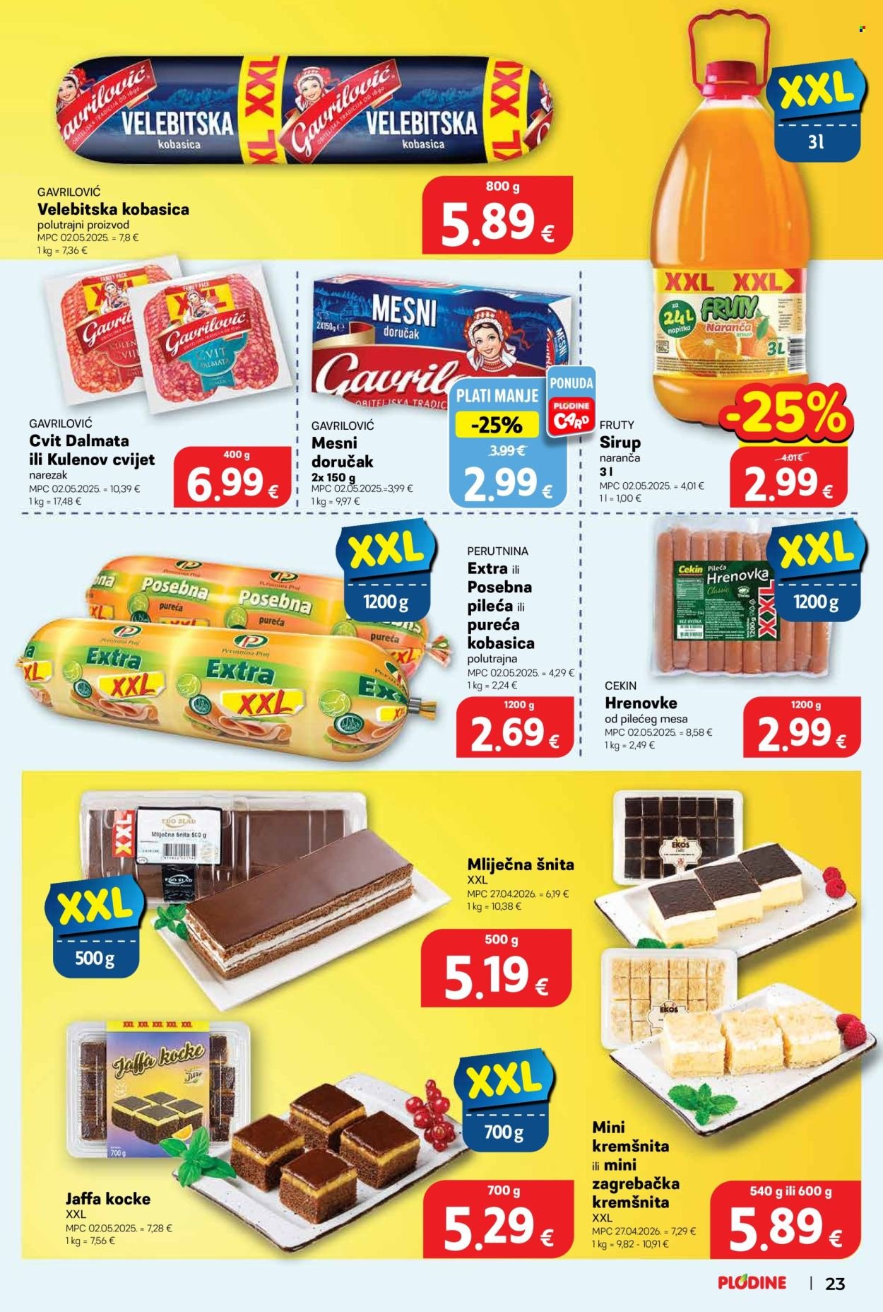PLODINE katalog - Od srijede 20.05.2026.