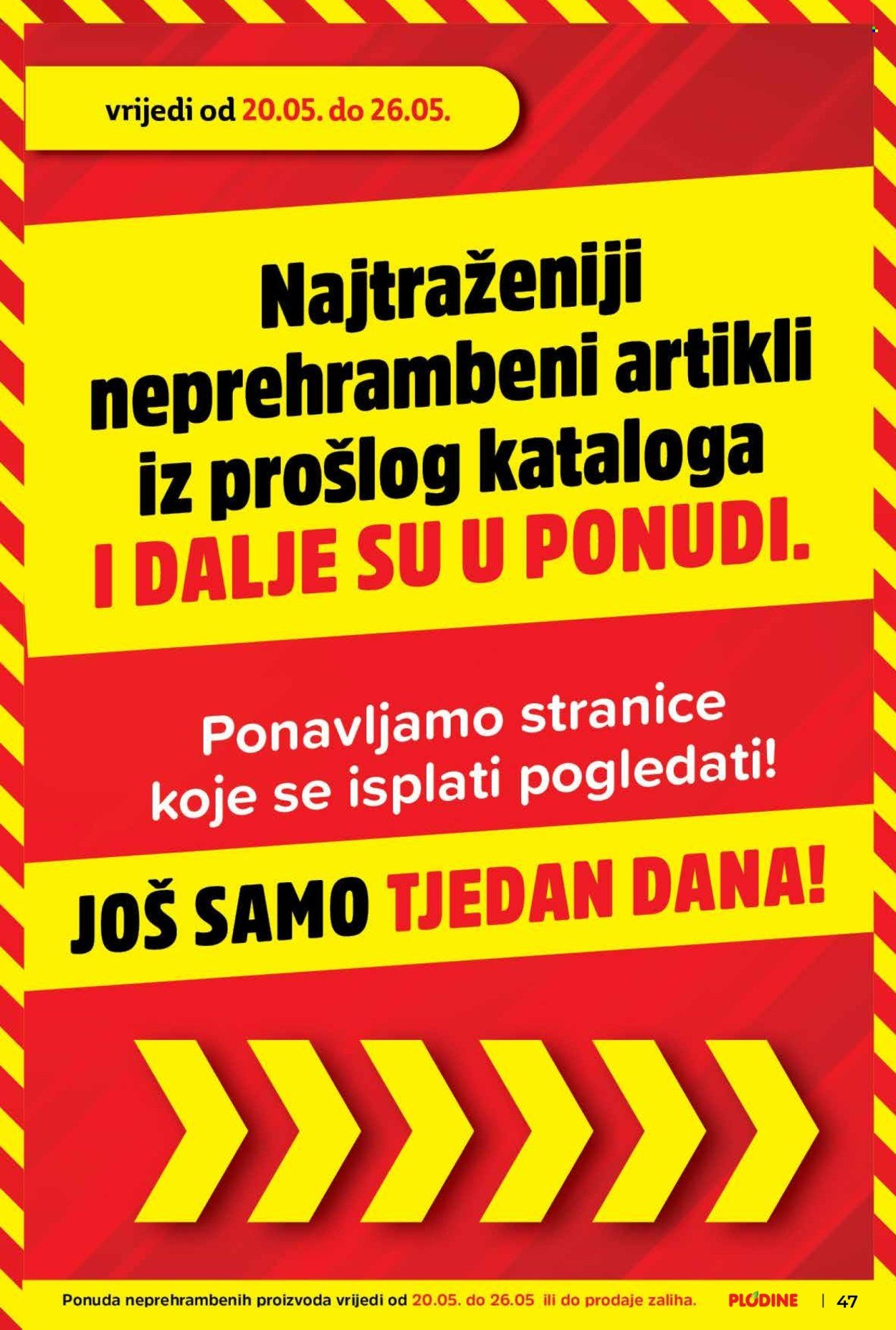 PLODINE katalog - Od srijede 20.05.2026.