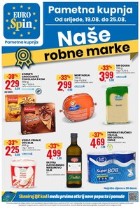 EUROSPIN katalog - Od srijede 19.08.2026.
