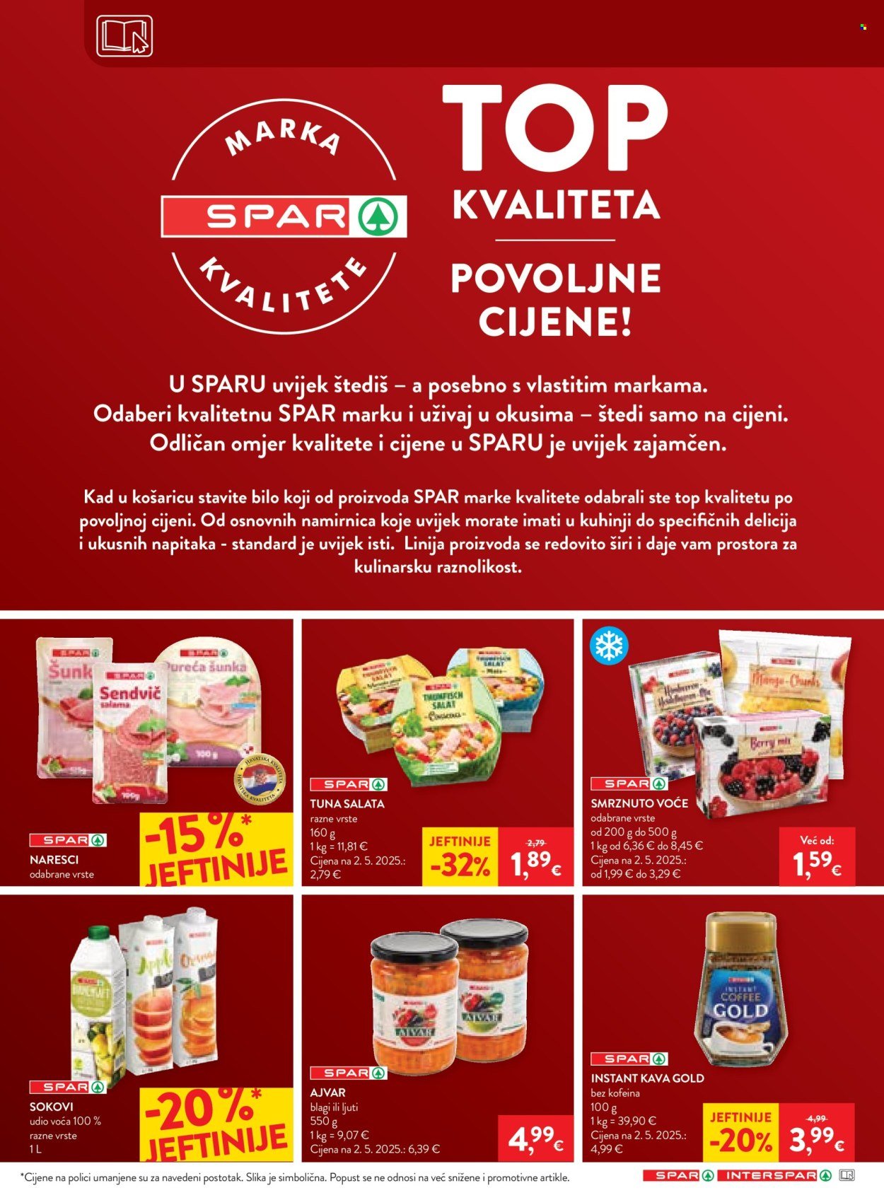SPAR katalog - Od srijede 04.02.2026.