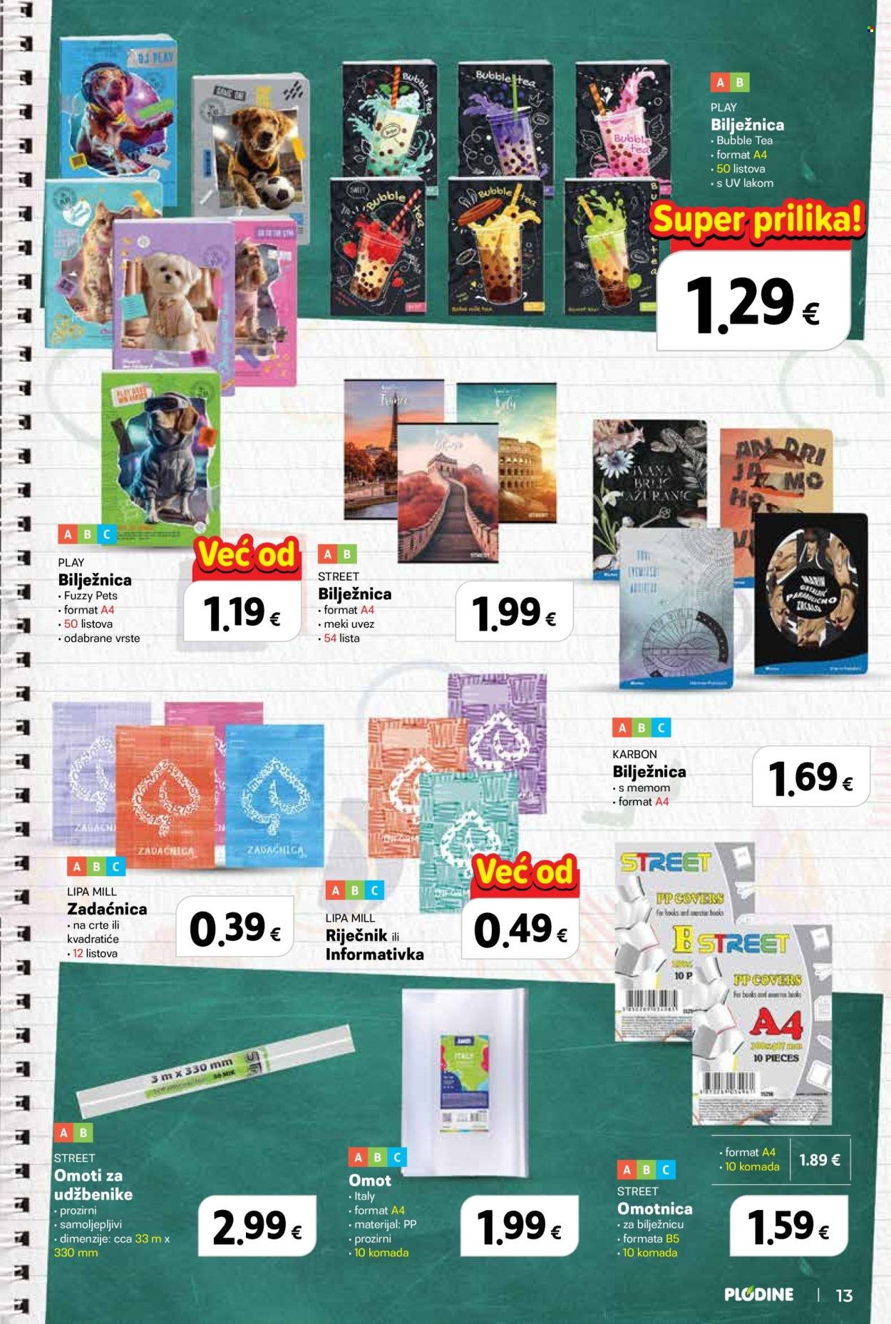 PLODINE katalog - Spremni za školu, uz velike uštede!