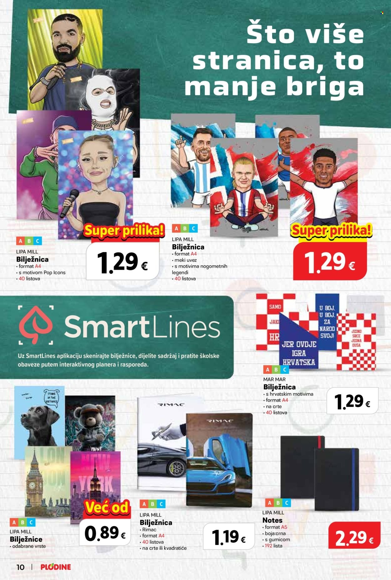 PLODINE katalog - Spremni za školu, uz velike uštede!