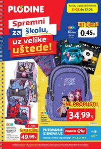 PLODINE katalog - Spremni za školu, uz velike uštede!
