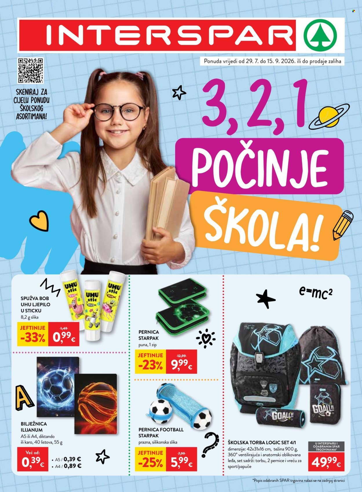 INTERSPAR katalog - Počinje škola