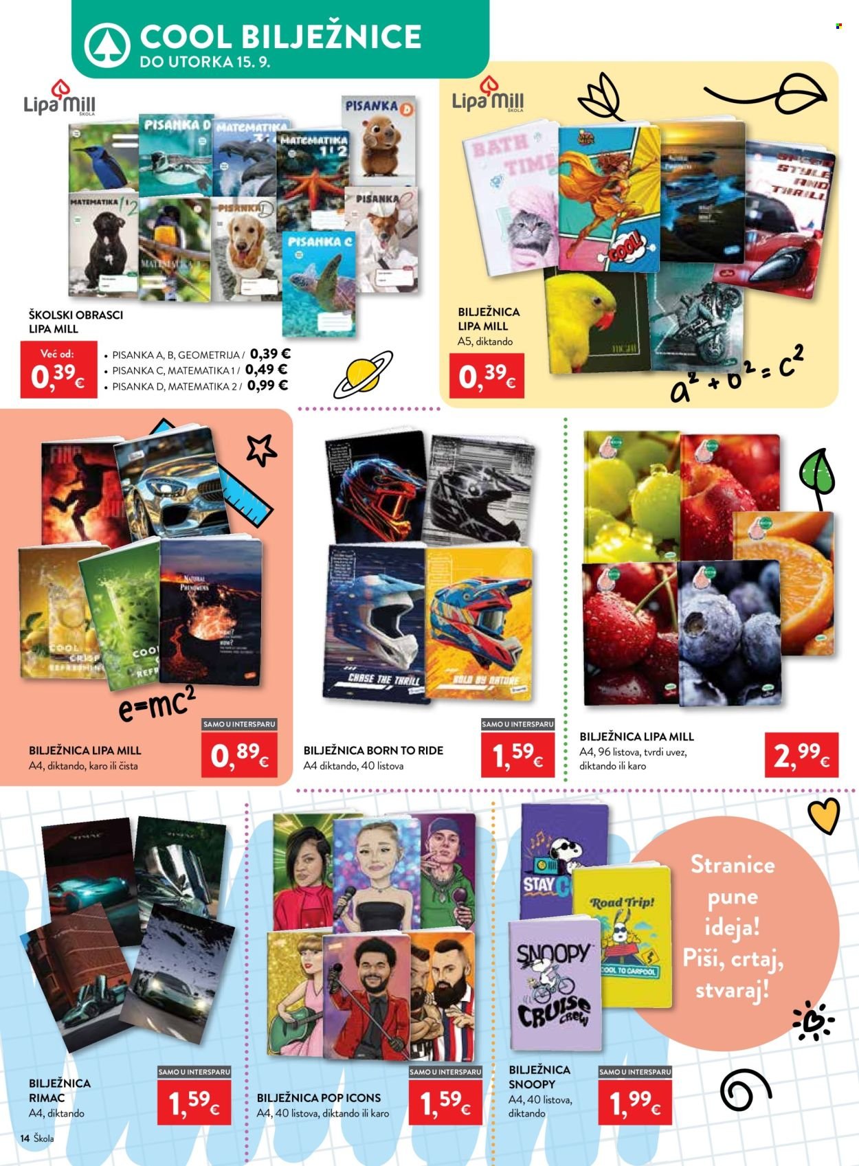 INTERSPAR katalog - Počinje škola