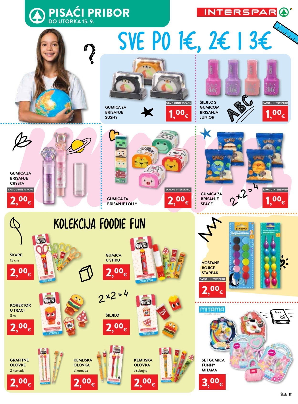 INTERSPAR katalog - Počinje škola