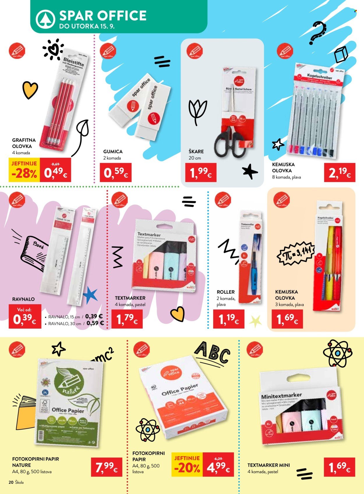 INTERSPAR katalog - Počinje škola