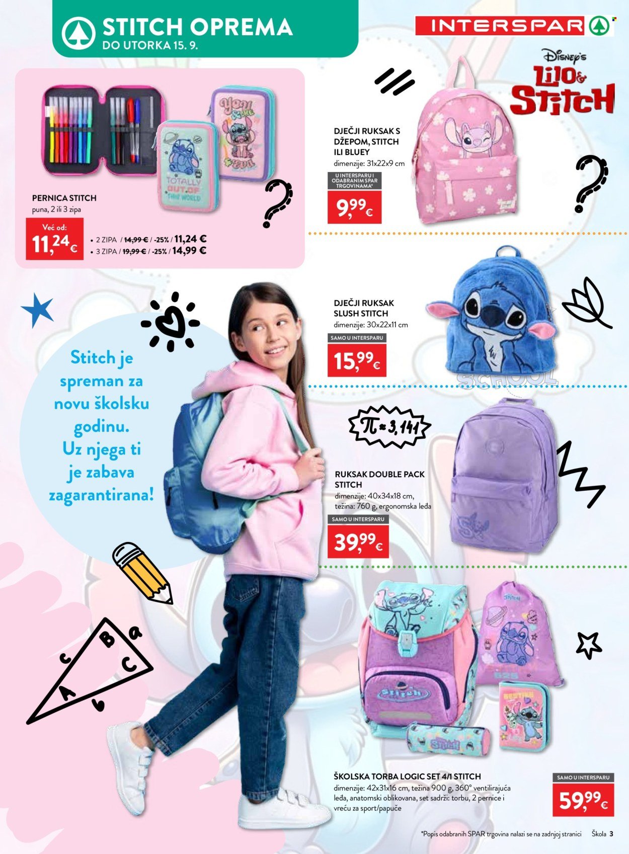 INTERSPAR katalog - Počinje škola