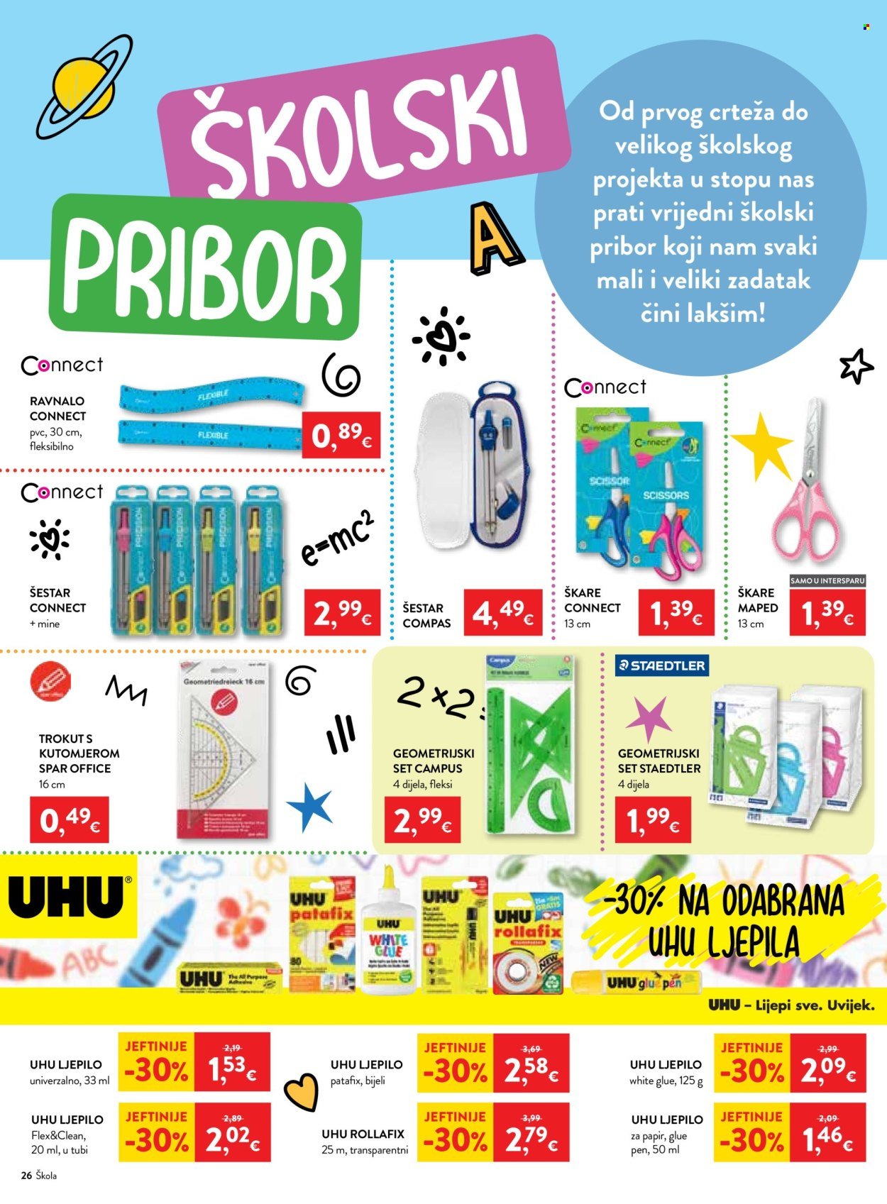 INTERSPAR katalog - Počinje škola