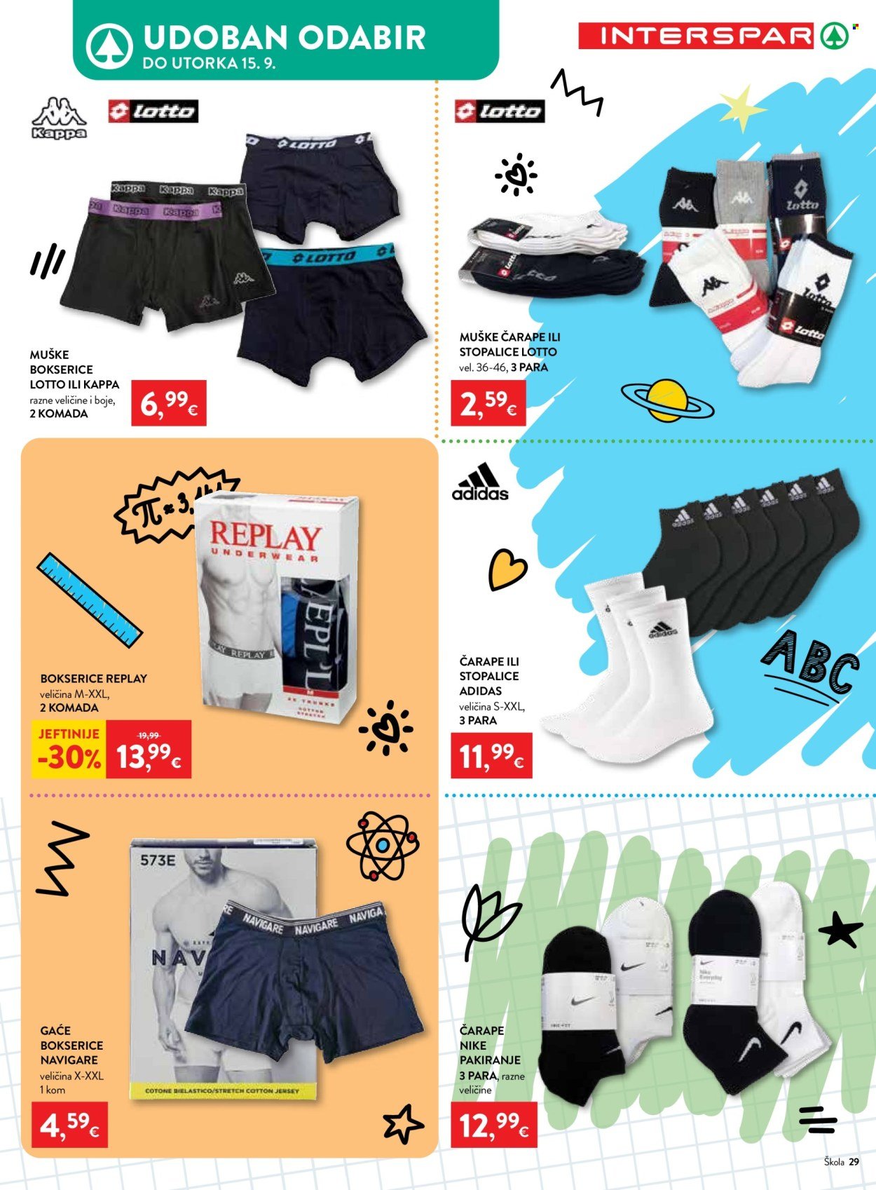 INTERSPAR katalog - Počinje škola