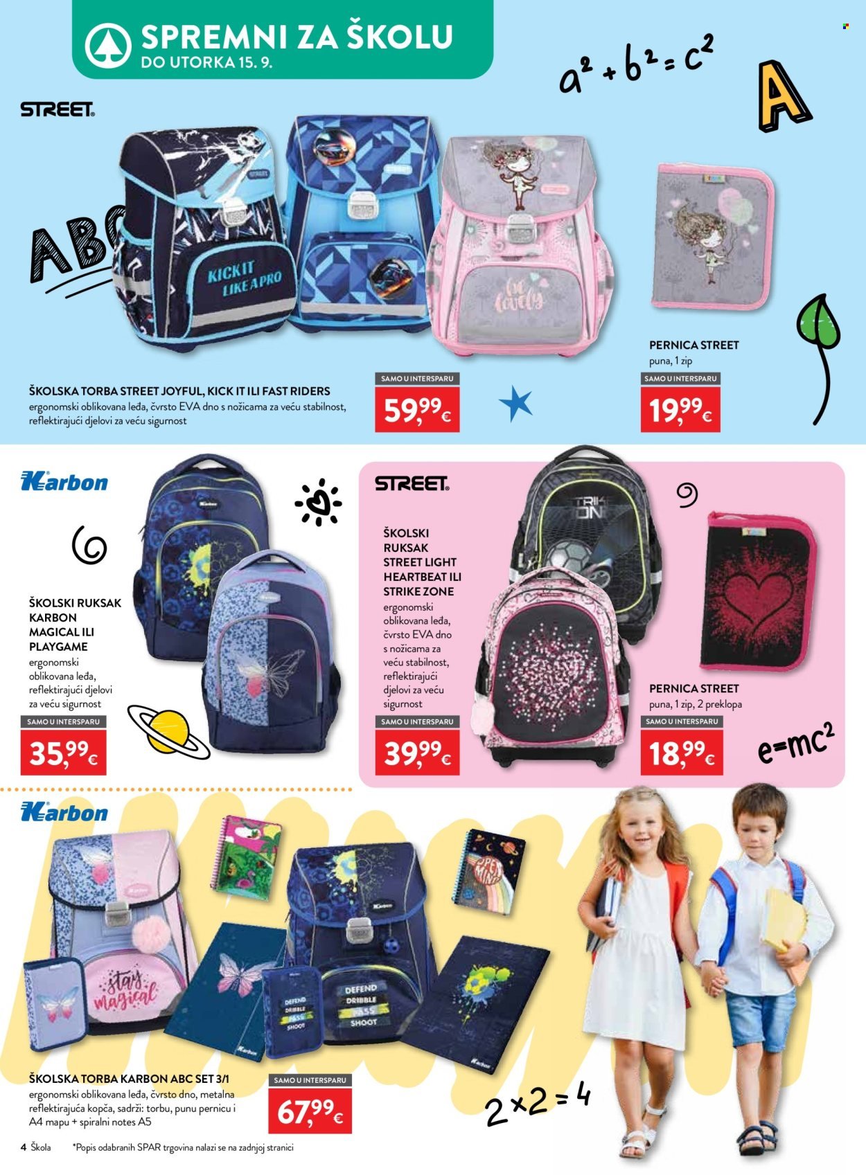 INTERSPAR katalog - Počinje škola
