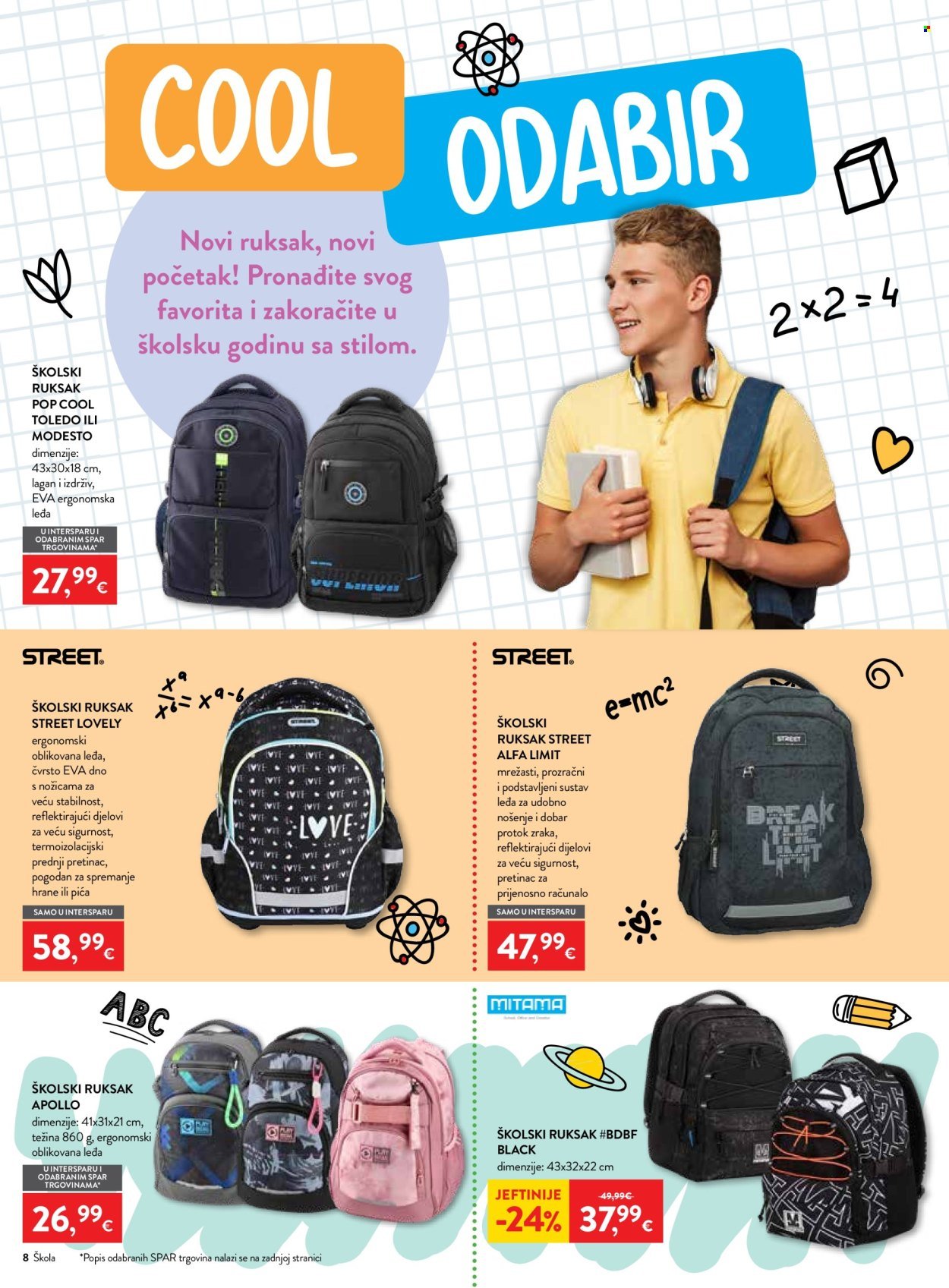 INTERSPAR katalog - Počinje škola