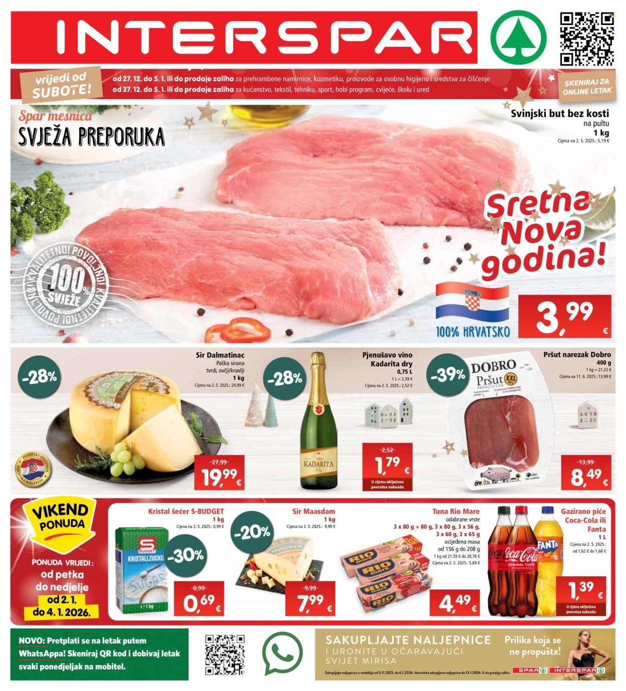 INTERSPAR katalog - Od subote 27.12.2025.