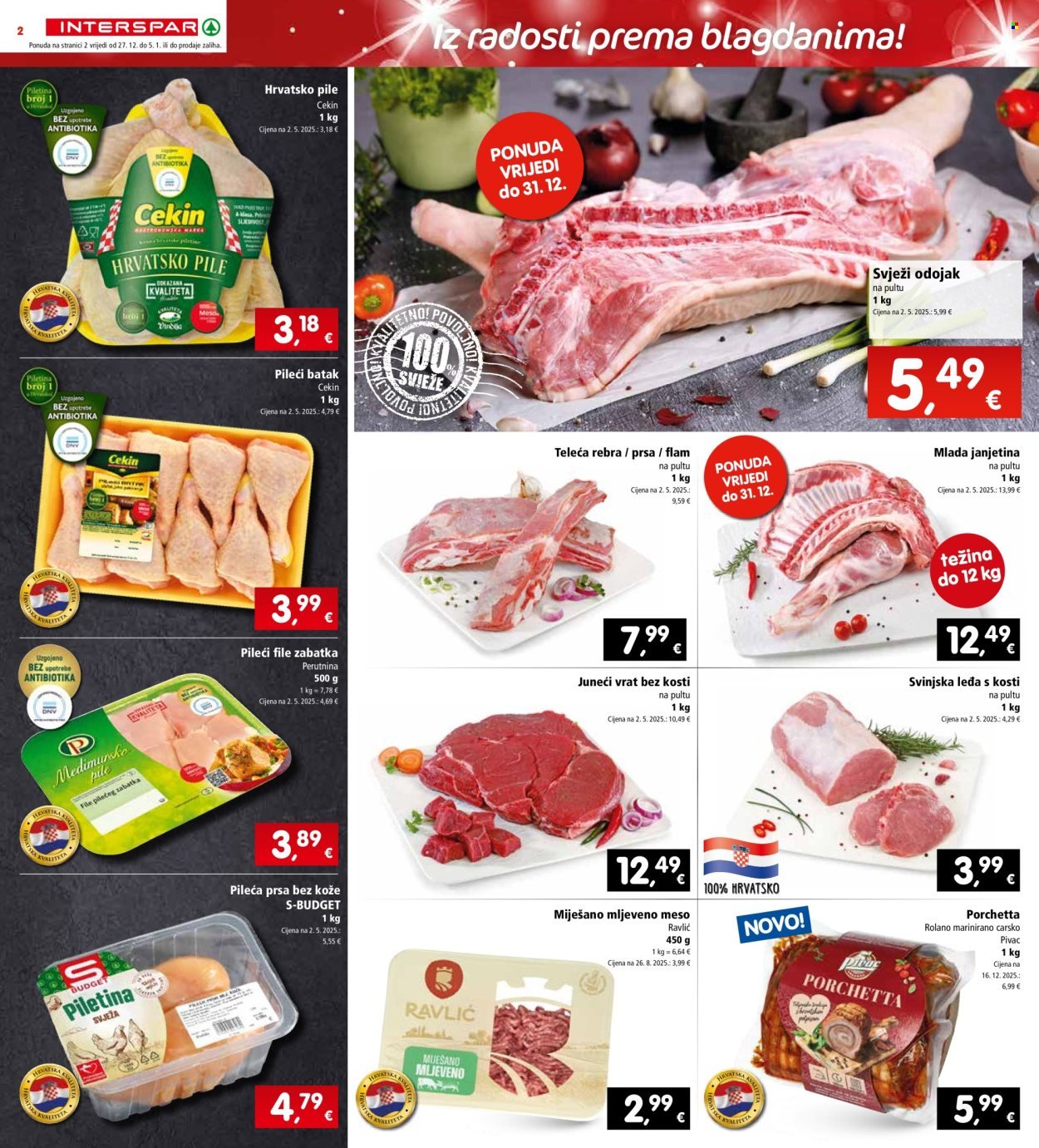 INTERSPAR katalog - Od subote 27.12.2025.